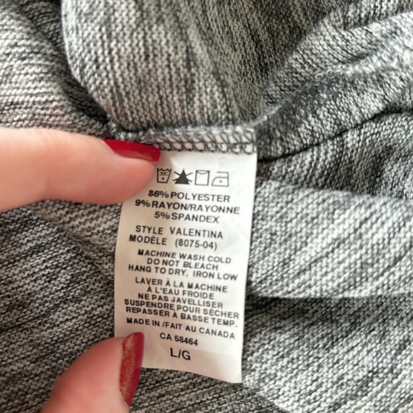 Soft Long Sleeve Twist Front Top - Picture 4 of 4